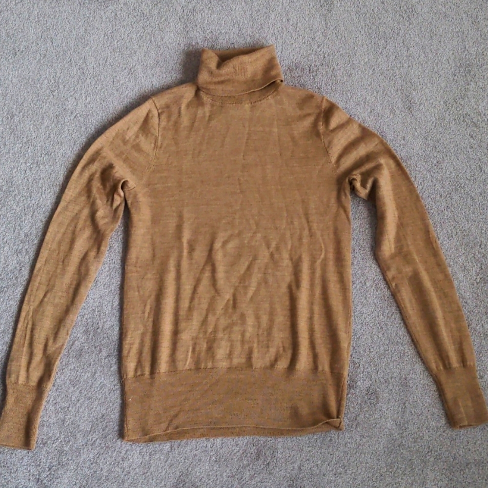 JCrew Merino wool-blend turtleneck